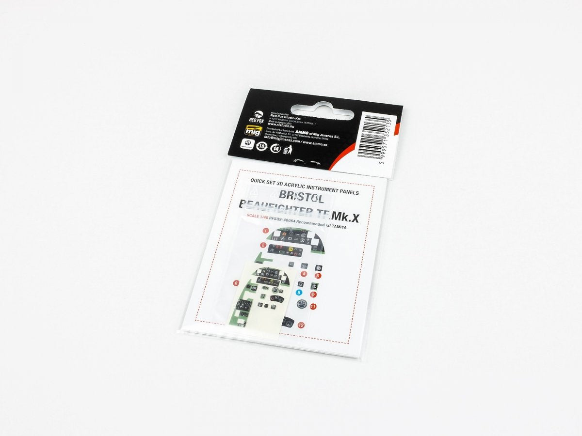 Red Fox Studio QS-48064 Bristol Beaufighter TF.Mk.X Tamiya 1/48 – zdjęcie 2