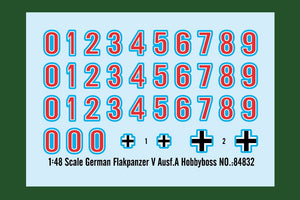 Hobby Boss 84832 German Flakpanzer V Ausf.A 1/48 – immagine 3