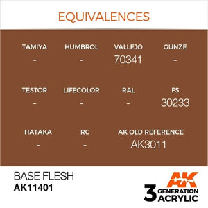 AK Interactive AK11401 Base Flesh 17ml – image 3