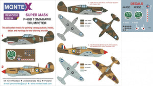 Montex K32254 P-40B 1/32