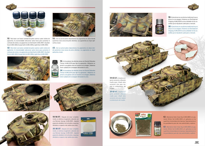 Ammo by Mig 6303 Comment peindre des chars allemands du milieu de la Seconde Guerre mondiale (février 1943 - septembre 1944) (bilingue anglais et espagnol) – image 8