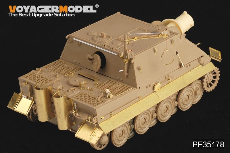 Maquette Voyager PE35178 Sturmtiger allemand de la Seconde Guerre mondiale pour Tamiya 35177 au 1/35 – image 4