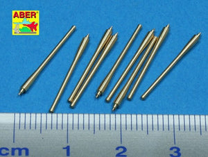 Aber 350L-40 Set of 9 pcs 152mm barrels for ships Richeulieu, Jean Bart, La Galissonniere clas crusier 1/350 – Bild 2