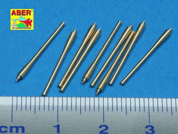 Aber 350L-40 Set of 9 pcs 152mm barrels for ships Richeulieu, Jean Bart, La Galissonniere clas crusier 1/350 – Bild 2