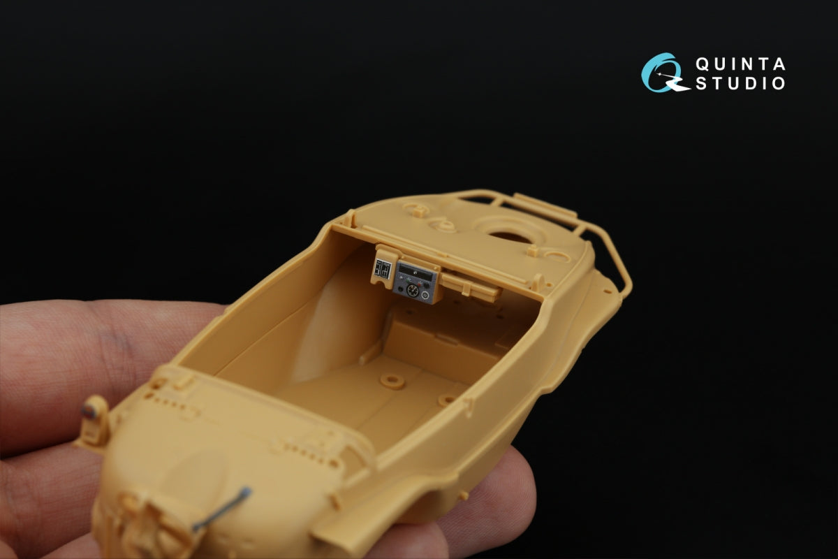 Quinta Studio QDS-35145 Schwimmwagen Type 166 3D-Printed &amp;amp; coloured Interior on decal paper (Tamiya) (Small version) 1/35 – immagine 6
