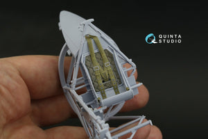 Quinta Studio QD24002 Hawker Typhoon (Car Door) 3D-Printed &amp;amp; coloured Interior on decal paper (Airfix) 1/24 – Bild 6