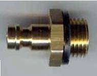 Harder &amp;amp; Steenbeck 106253 złącze męskie 5.0mm gwint 1/4&amp;quot;