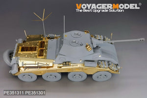 Voyager Model PE351311 WWII German Sd.Kfz 234/2 PUMA Basic Upgrade Set For DRAGON 6256 / 6943 1/35 – immagine 6