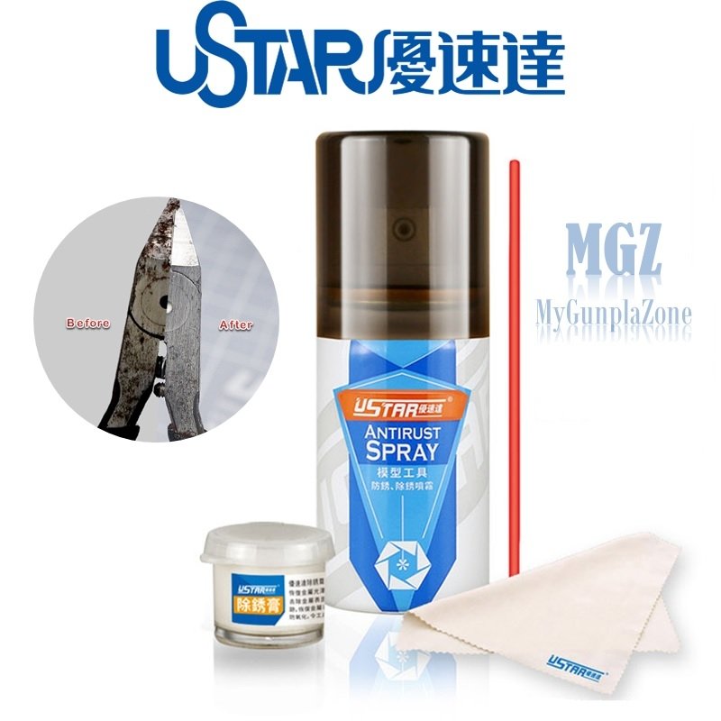 Kit de spray antirouille U-Star UA-90106 - Kit anticorrosion