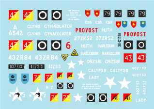 Star Decals 35-C1168 Commonwealth mix - Korean War 1950-53 1/35 – zdjęcie 3