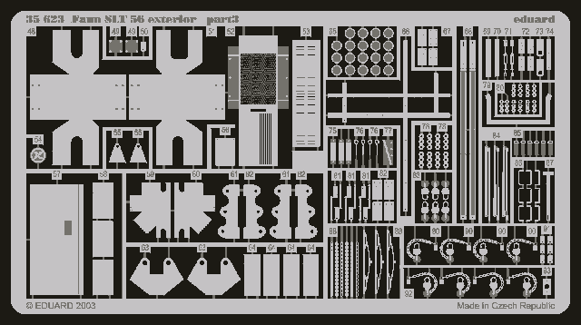 Eduard 35623 Faun SLT 56 extérieur (TROMPETTE) 1/35 – image 4