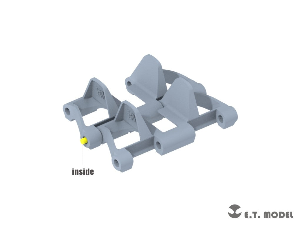 Chenilles fonctionnelles (impression 3D) pour maquettes DRAGON/HOBBYBOSS/TAKOM au 1/35 (ET Model P35-400, Seconde Guerre mondiale) – image 2
