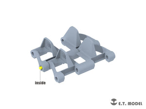 Chenilles fonctionnelles (impression 3D) pour maquettes DRAGON/HOBBYBOSS/TAKOM au 1/35 (ET Model P35-400, Seconde Guerre mondiale) – image 2