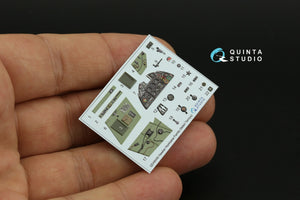 Quinta Studio QD48446 Hurricane family 3D-Printed coloured Interior on decal paper (Italeri/Tamiya) 1/48 – immagine 4