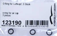 Harder & Steenbeck 123190 Uszczelka korpusu dyszy H&S 3szt