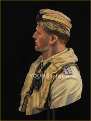 Young Miniatures YM1846 PILOTE DE LA LUFTWAFFE Afrique du Nord Seconde Guerre mondiale 1/10 – image 4