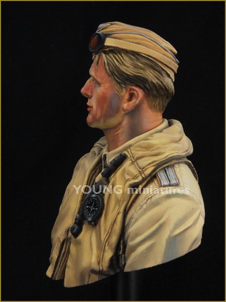 Young Miniatures YM1846 PILOTE DE LA LUFTWAFFE Afrique du Nord Seconde Guerre mondiale 1/10 – image 4
