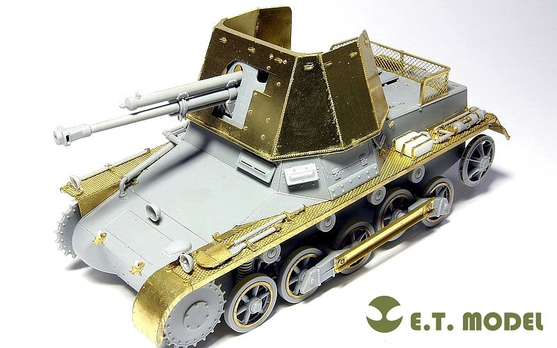 E.T. Model E35-013 WWII German Panzerjager I 4.7cm Pak(t) (For DRAGON 6230) 1/35 – immagine 2