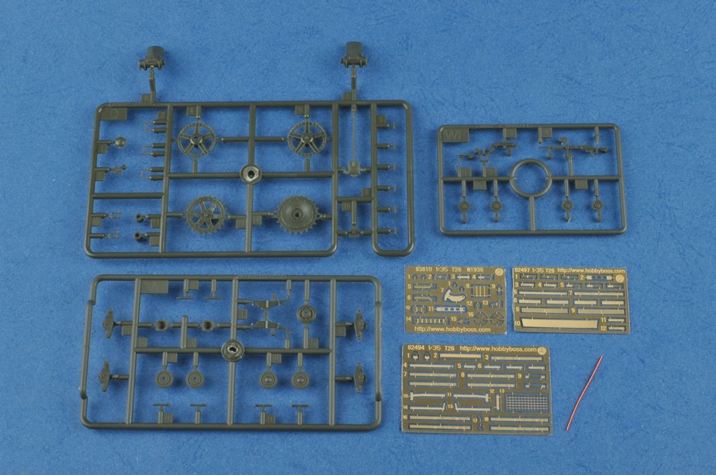 Hobby Boss 83810 Soviet T-26 Light Infantry Tank Mod.1936-1937 1/35 – immagine 7