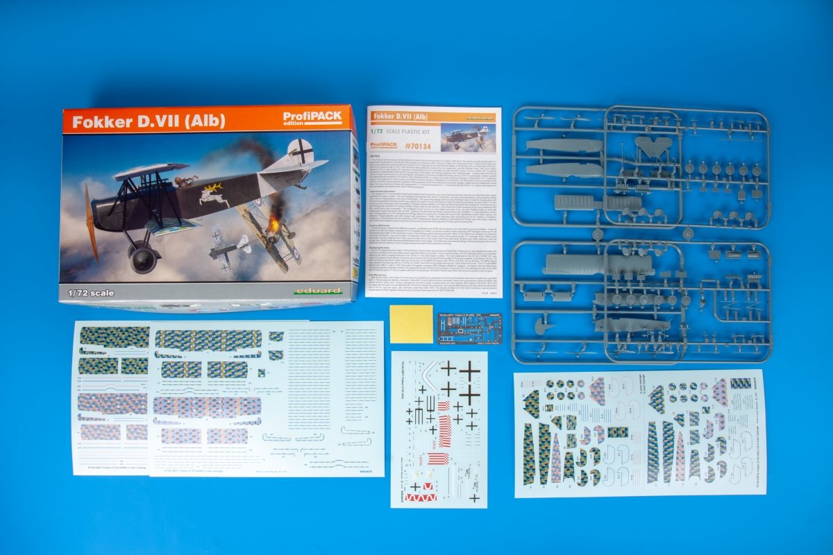 Eduard 70134 Fokker D. VII (Alb) 1/72 – zdjęcie 11