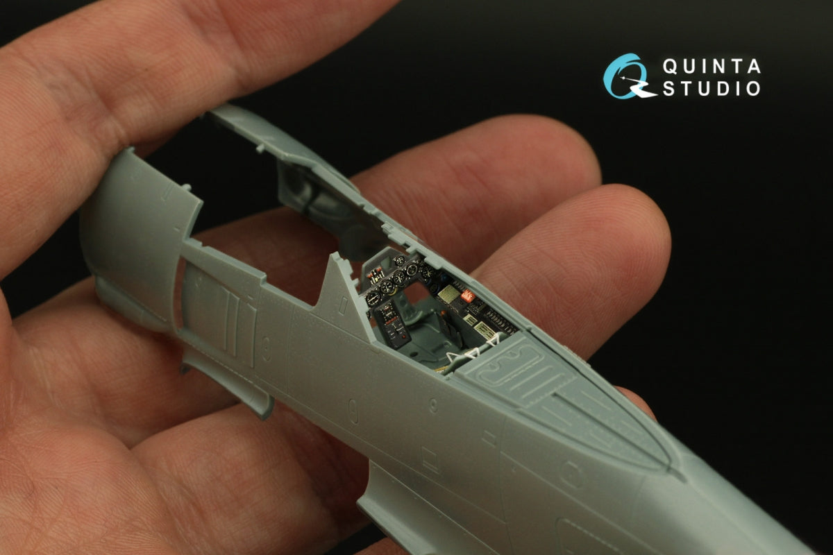 Intérieur imprimé en 3D et coloré sur papier décalcomanie Quinta Studio QD48315 Fw 190A-5/6 (Eduard) 1/48 – image 10