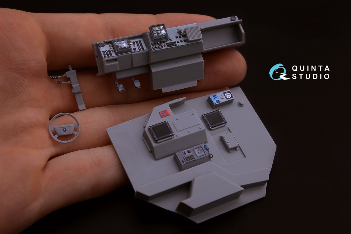 Quinta Studio QD35008 MRAP Typhoon-K 3D-Printed &amp;amp; coloured Interior on decal paper (for Takom kit) 1/35 – zdjęcie 4