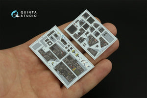 Quinta Studio QDS-32099 F-14B 3D-Printed &amp;amp; coloured Interior on decal paper (Trumpeter) (Small version) 1/32 – immagine 8