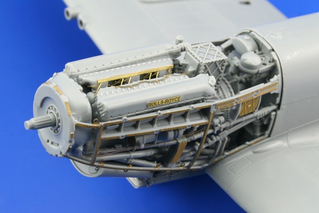 Eduard 32249 Spitfire Mk.IX exterior TAMIYA 1/32 – Bild 5