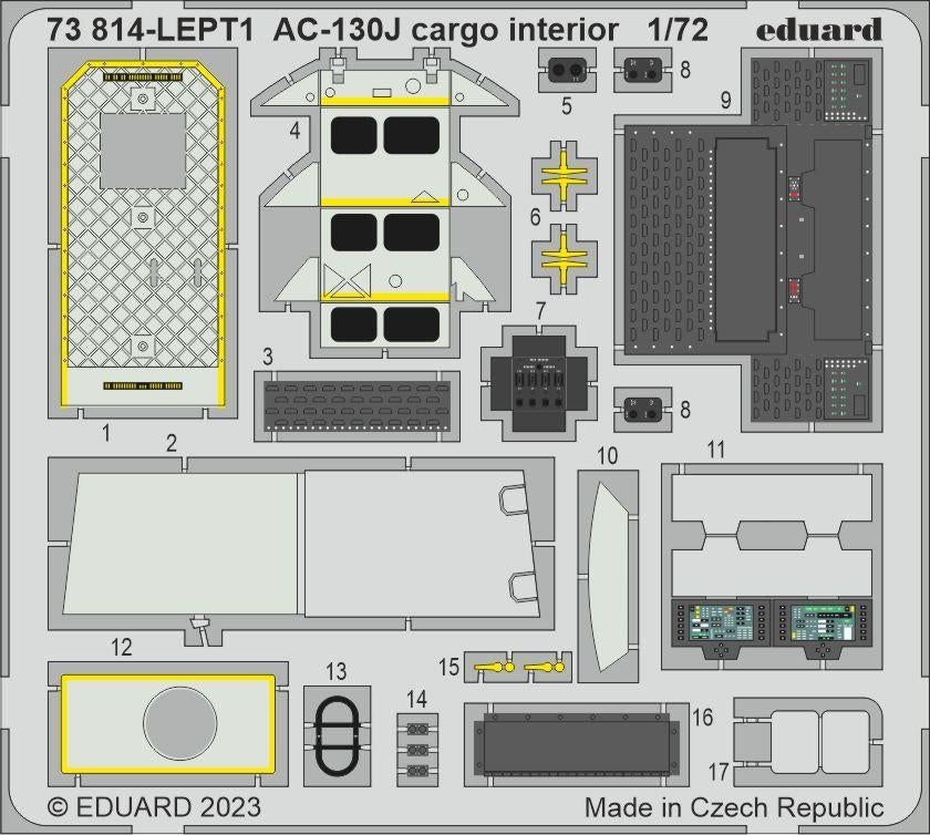 Eduard BIG72179 AC-130J PART II ZVEZDA 1/72 – Bild 3