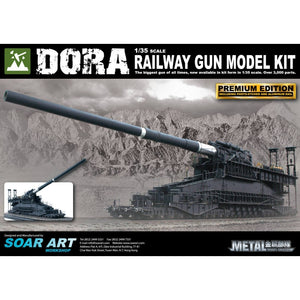 Glow2B MT-35001 Canon ferroviaire Dora 1/35