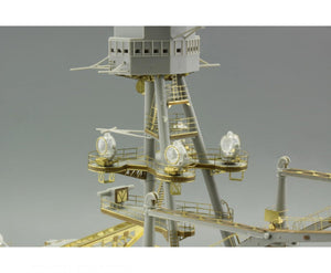 Eduard 53112 USS Arizona part 6 - superstructure TRUMPETER 1/200 – immagine 8