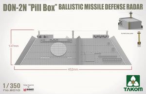 Takom 6010 DON-2N Pill box Ballistic Missile Defense Radar 1/350 – image 4