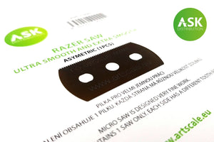 ASK T0004 Razor Saw: ultra and extra smooth asymetric (5 pcs) 70/43 teeth