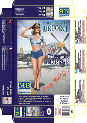 Master Box 24005 Pin-up series Kit No. 5 Patty 1/24 – immagine 4