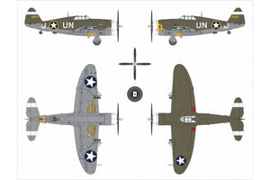 Dora Wings 48055 P-47C-2 Thunderbolt 1/48 – imagen 9