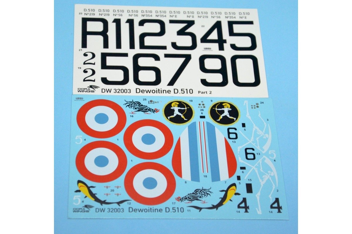 Dora Wings 32003 Dewoitine D.510 1/32 – imagen 5