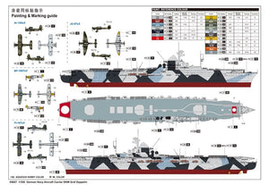 Trumpeter 05627 Porte-avions de la marine allemande DKM Graf Zeppelin 1/350 – image 3