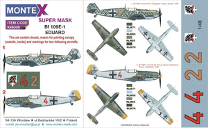 Montex K48308 Bf 109E-1 1/48
