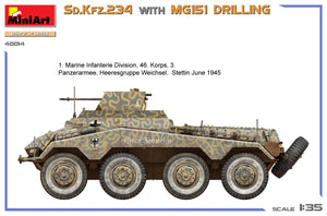 MiniArt 40014 Sd.Kfz.234 WITH MG151 DRILLING 1/35 – zdjęcie 3