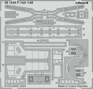 Eduard 491445 F-14A GREAT WALL HOBBY 1/48 – immagine 2
