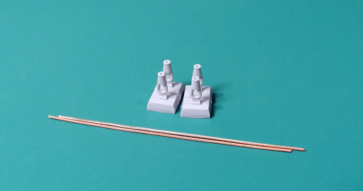 Eureka XXL ER-4807 Towing cable for Soviet T-54/T-55 Tanks 1/48 – image 2
