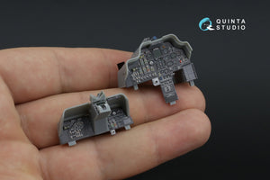 Quinta Studio QDS-35132 AH-64A 3D-Printed coloured Interior on decal paper (Trumpeter) (Small version) 1/35 – Bild 12