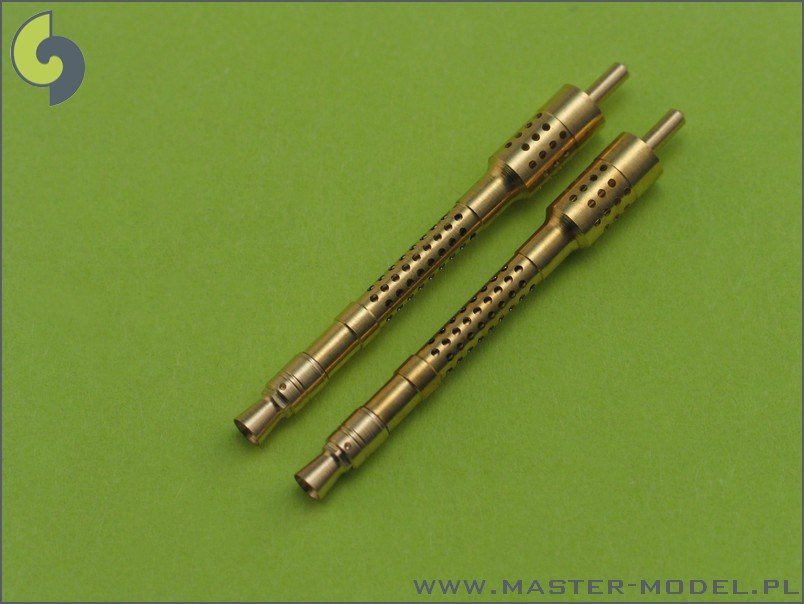Master AM-24-003 German aircraft machine gun MG 131 barrels (2pcs) 1/24 – immagine 3