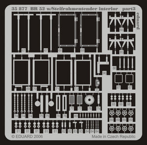 Eduard 35877 BR 52 w/ Steifrahmentender interior 1/35 Trumpeter – Bild 3