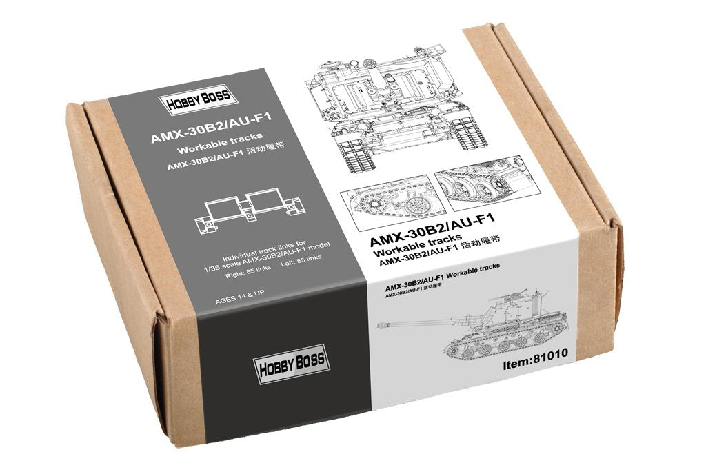 Hobby Boss 81010 AMX-30B2/AU-F1 Chenilles fonctionnelles (1/35)