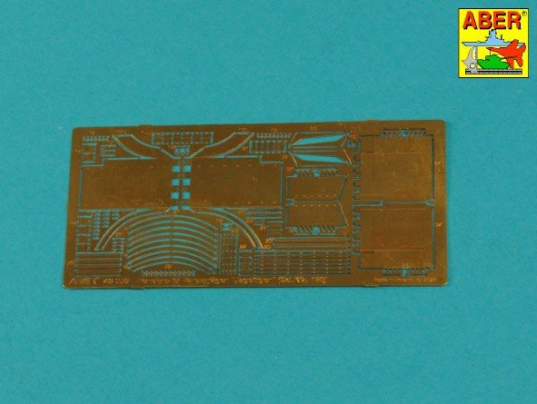 Aber 48053 Jagdtiger Sd.Kfz. 186 – Front &amp; Rear Fenders 1/48