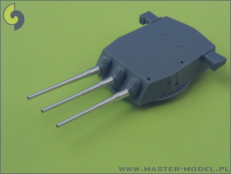 Master SM-350-041 USN 16in/50 (40,6 cm) Mark 7 barrels - with blastbags (9pcs) – Bild 2
