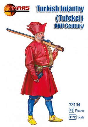 Mars 72104 Infanterie turque Tufekei (1/72)