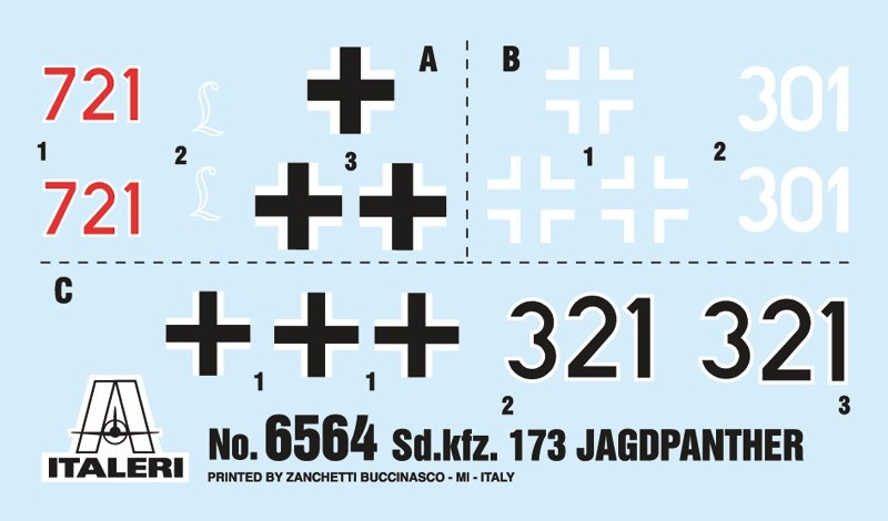 Italeri 6564 Sd.Kfz.173 JAGDPANTHER with winter crew 1/35 – immagine 5