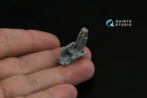Intérieur imprimé en 3D et coloré sur papier décalcomanie Quinta Studio QD72195 A-4C (Fujimi/Hobby 2000) 1/72 – image 10
